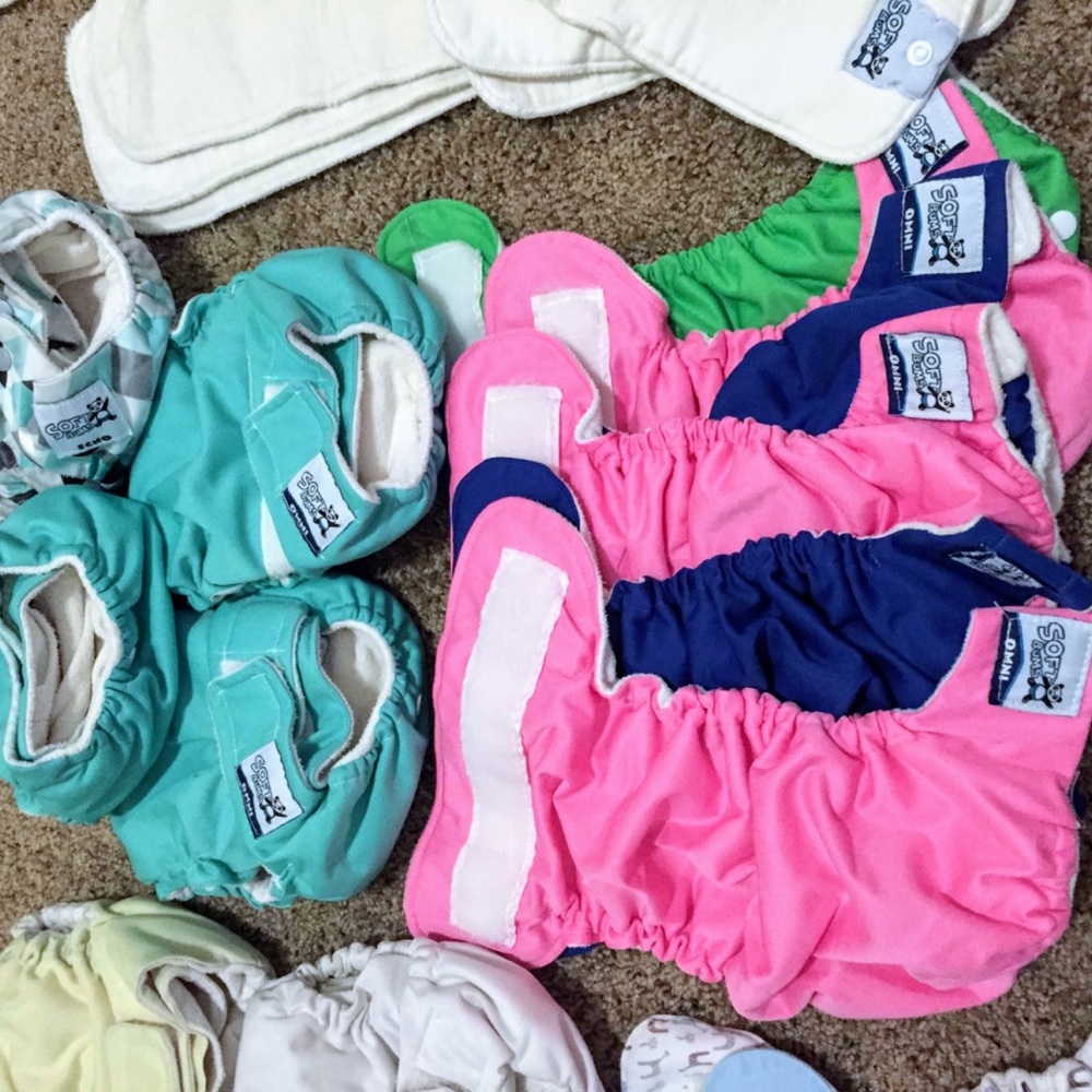 Cloth Diapers- Softbums cover and inserts